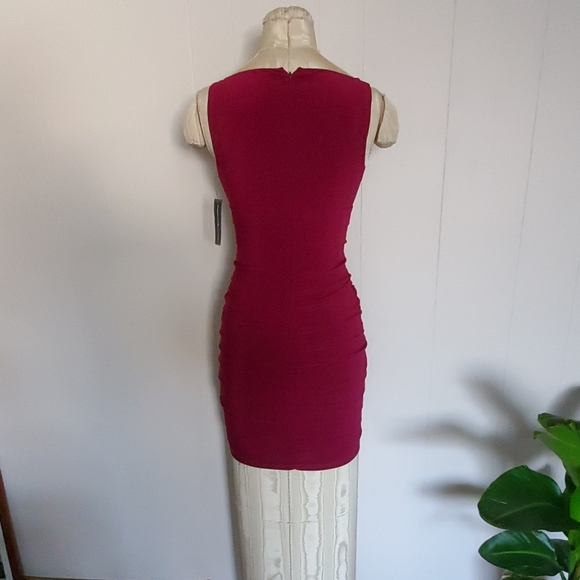 NWT American living Jersey cowl & pleats dress - Picture 5 of 6